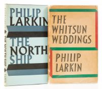 Ɵ LARKIN, Philip. The Whitsun Weddings : The North Ship. First editions, 1964-1966. (2)