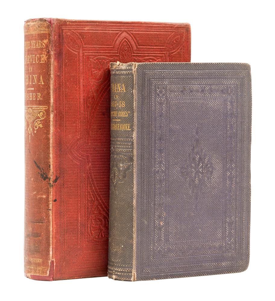 Ɵ FISHER, Lt. Colonel. Three Years Service in China, First Edition, 1863. (2)