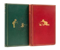 Ɵ MILNE, A.A. Winnie-the-Pooh and Now We Are Six. First Editions, Methuen, 1926,1927. (2)