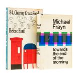 Ɵ FRAYN, Michael. (b. 1933). Towards the End of the Morning. First Edition.1967. (2)