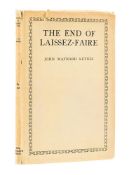 Ɵ KEYNES, John Maynard. (1883-1946). The End of the Laissez-Faire. First Edition, Hogarth Press,1926