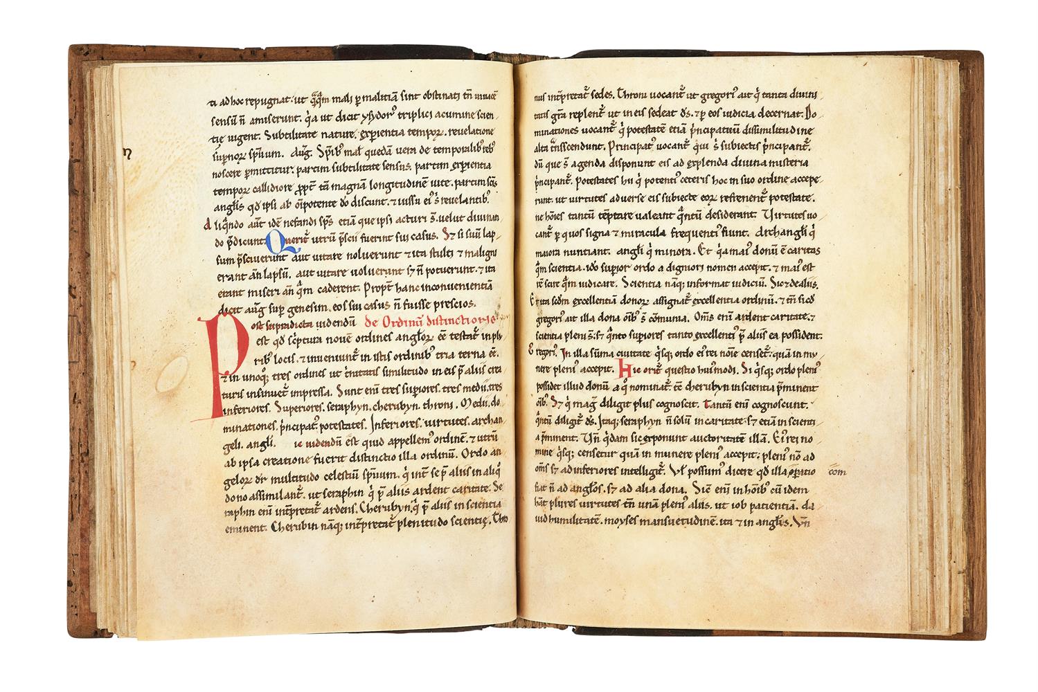 Ɵ Summa Sententiarum, ascribed to 'Master Odo', in Latin, decorated manuscript on parchment - Image 2 of 4