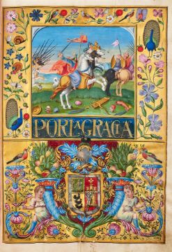 Ɵ Carta Executoria, granted by King Philip II, for Juan Bautista Gallo of Valladolid