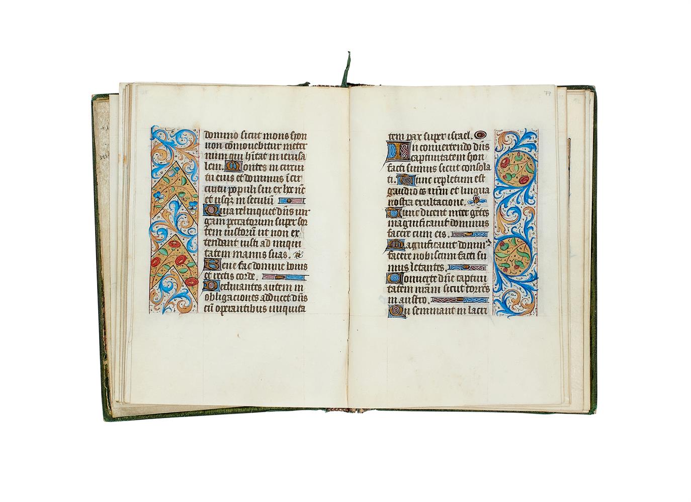 Ɵ Book of Hours, in Latin, illuminated manuscript on parchment