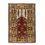 An Anatolian prayer rug