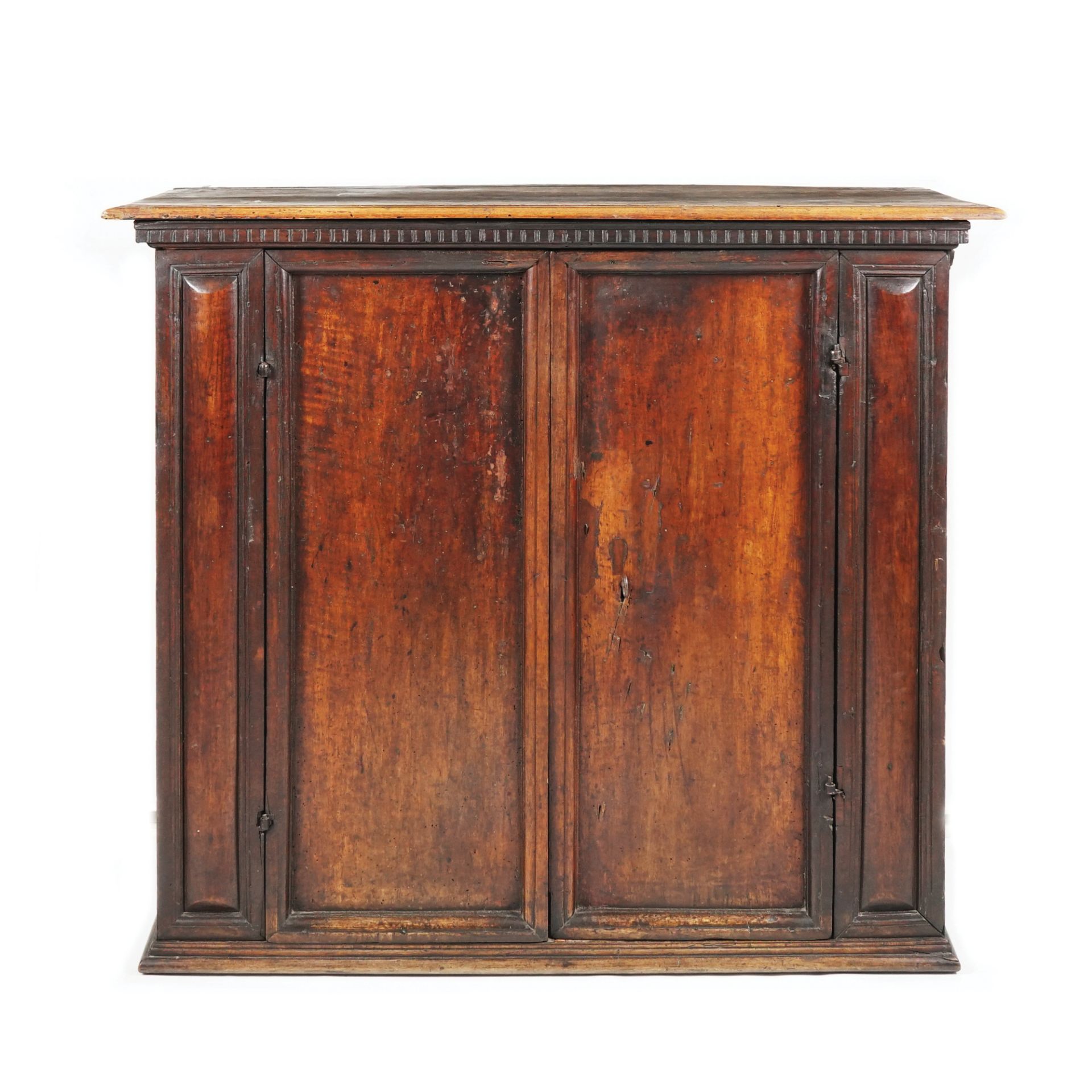 An Umbrian walnut sideboard, 17th century