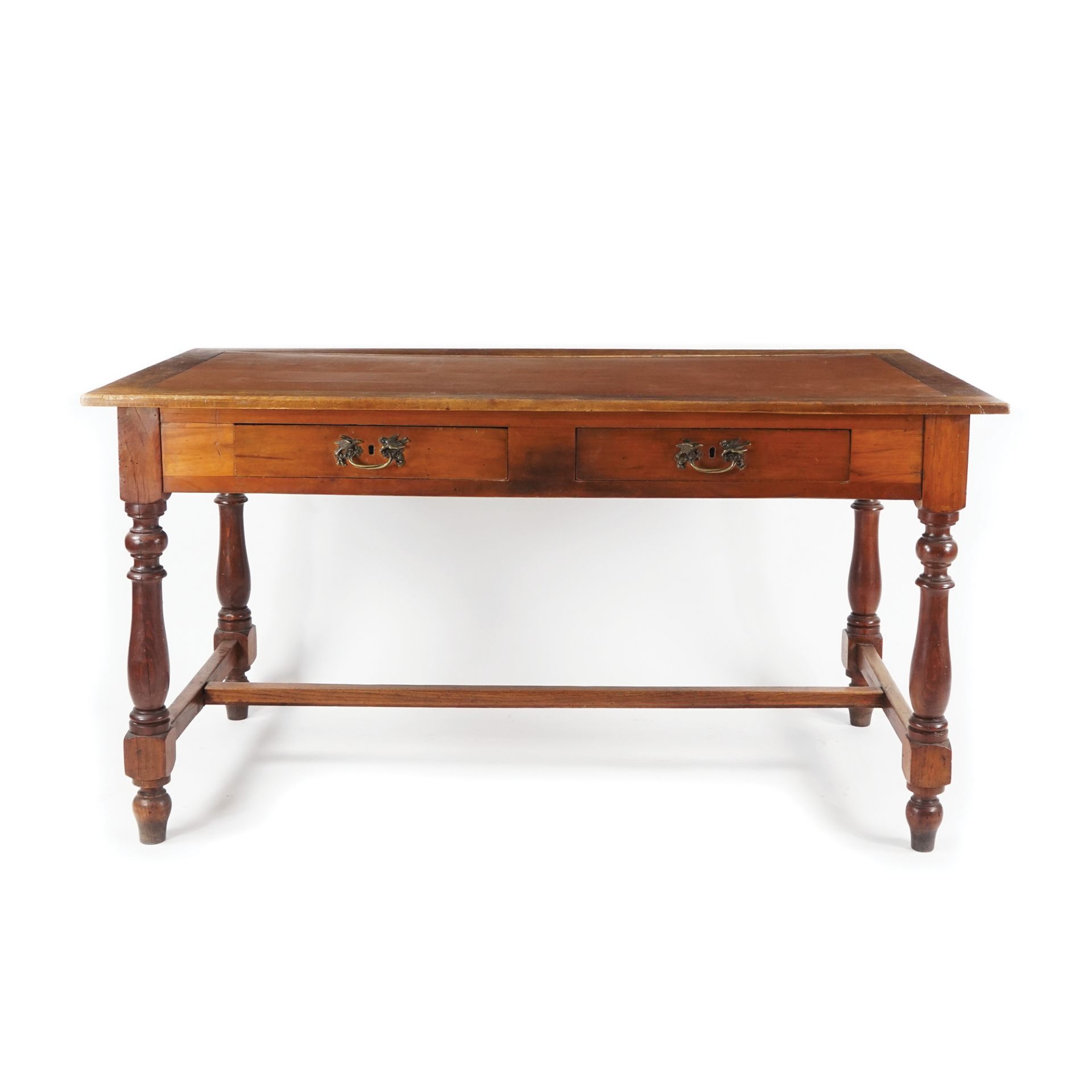 A walnut table, 19th century