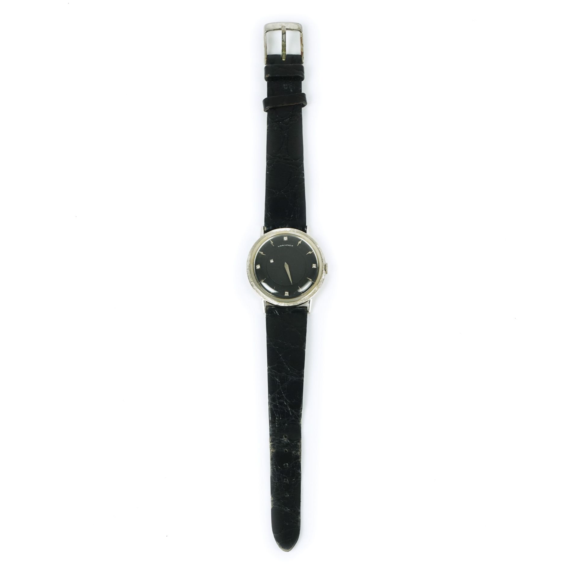 A 14kt. gold cased Longines wristwatch, '50s/'60s