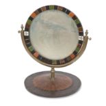 AN UNUSUAL IRISH REGENCY TOILET MIRRORCirca 1820