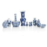 A COLLECTION OF CHINESE BLUE AND WHITE PORCELAIN (10)