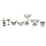 A COLLECTION CONTINENTAL SILVER ITEMS Various makers and dates (7)
