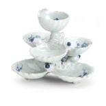 A RARE DUBLIN DELFT SWEETMEAT DISH Circa 1750