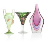 AN ITALIAN STUDIO GLASS VASE Mid-20th century