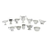 A COLLECTION OF SMALL SILVER ITEMS Various makers and dates (12)