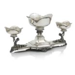 A GEORGE V SILVER CENTREPIECE Goldsmiths and Silversmiths Company, London 1923