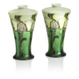 A PAIR OF MINTON SECESSIONIST VASES Circa 1900