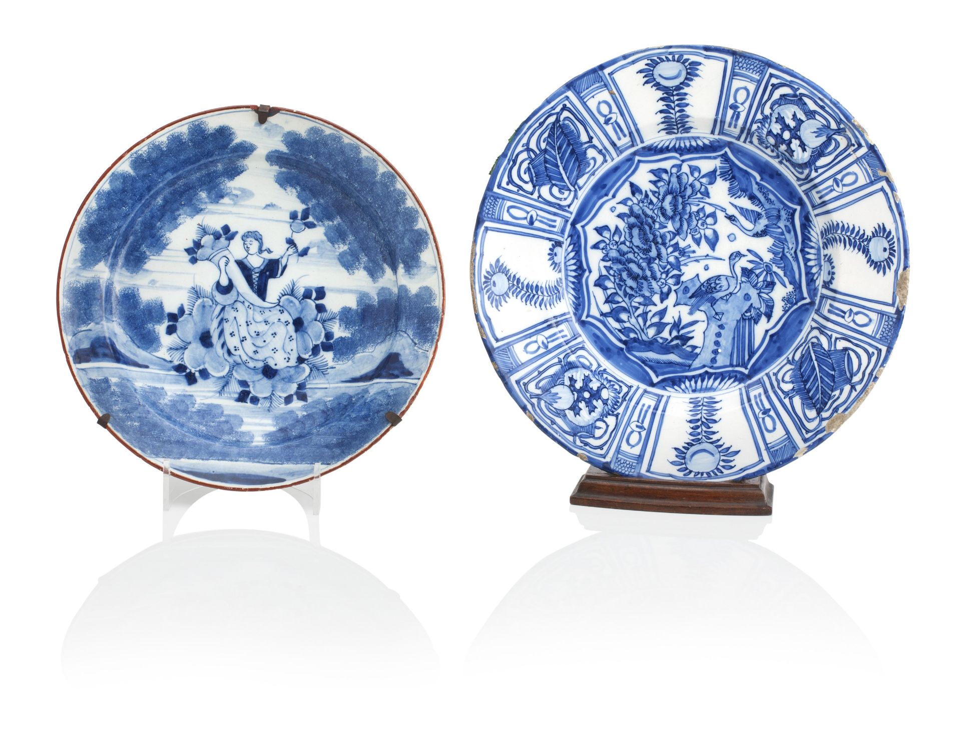 A DUTCH DELFT CHARGER Circa 1680