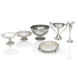 A LATE VICTORIAN SILVER PUNCH BOWL Sheffield 1896 (6)