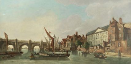 English School, 19th Century The Thames at Westminster