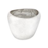An Italian silver wine cooler Vavassori and Pirovano, post 1968 marks for Milan, stamped 925, Mil...