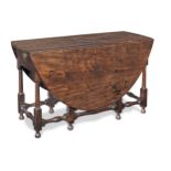 A George II mahogany drop-leaf table