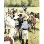 A. Rossi, (19th Century) At the polo match