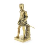 After Baron Francois-Joseph Bosio (French, 1768&#8211;1845): A gilt bronze figure depicting Henry...