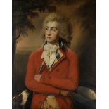 Manner of Sir William Beechey R.A Portrait of Colonel Kenyon in a red coat