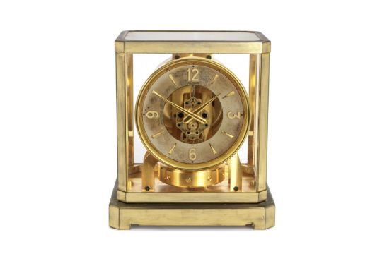 LeCoultre. A gilt brass Atmos clock Classique, Circa 1950