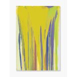 John Copnall (British, 1928-2007) Dripped Painting: Yellow, Green and Purple (unframed)