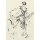 Etienne-Adrien Drian (French, 1885-1961) Portrait of Mrs Vernon Castle dancing (Together with ano...