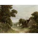 Charles Leaver (British, 1824-1888) Milton's Cottage, Chalfont St. Giles, Buckinghamshire