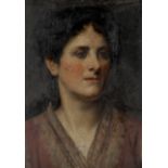 Sir James Jebusa Shannon, RA, RBA, RHA (British, 1862-1923) Portraits of an elderly woman and man...