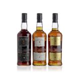 Black Bowmore-42 year old-1964 (1) White Bowmore-43 year old-1964 (1) Gold Bowmore-44 year old-...