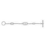 HERM&#200;S: STERLING SILVER FARANDOLE BRACELET 2021 (includes pouch and box)