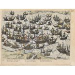 SPANISH ARMADA Classis Hispanica 30 Maii Anno 1588. Lisbona Angliam contra emissa..., [Cologne?, ...