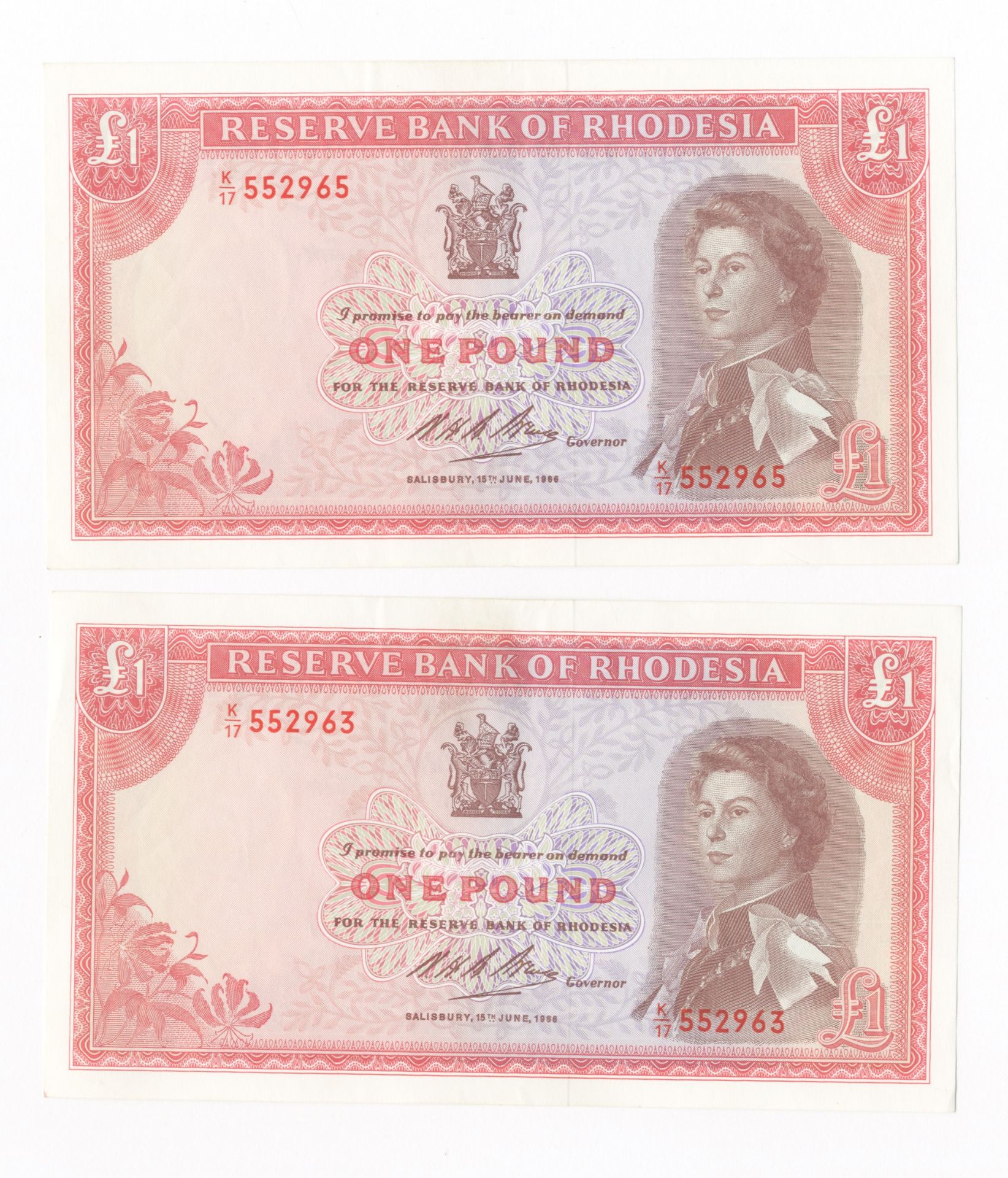 Rhodesia, Reserve Bank, (2)