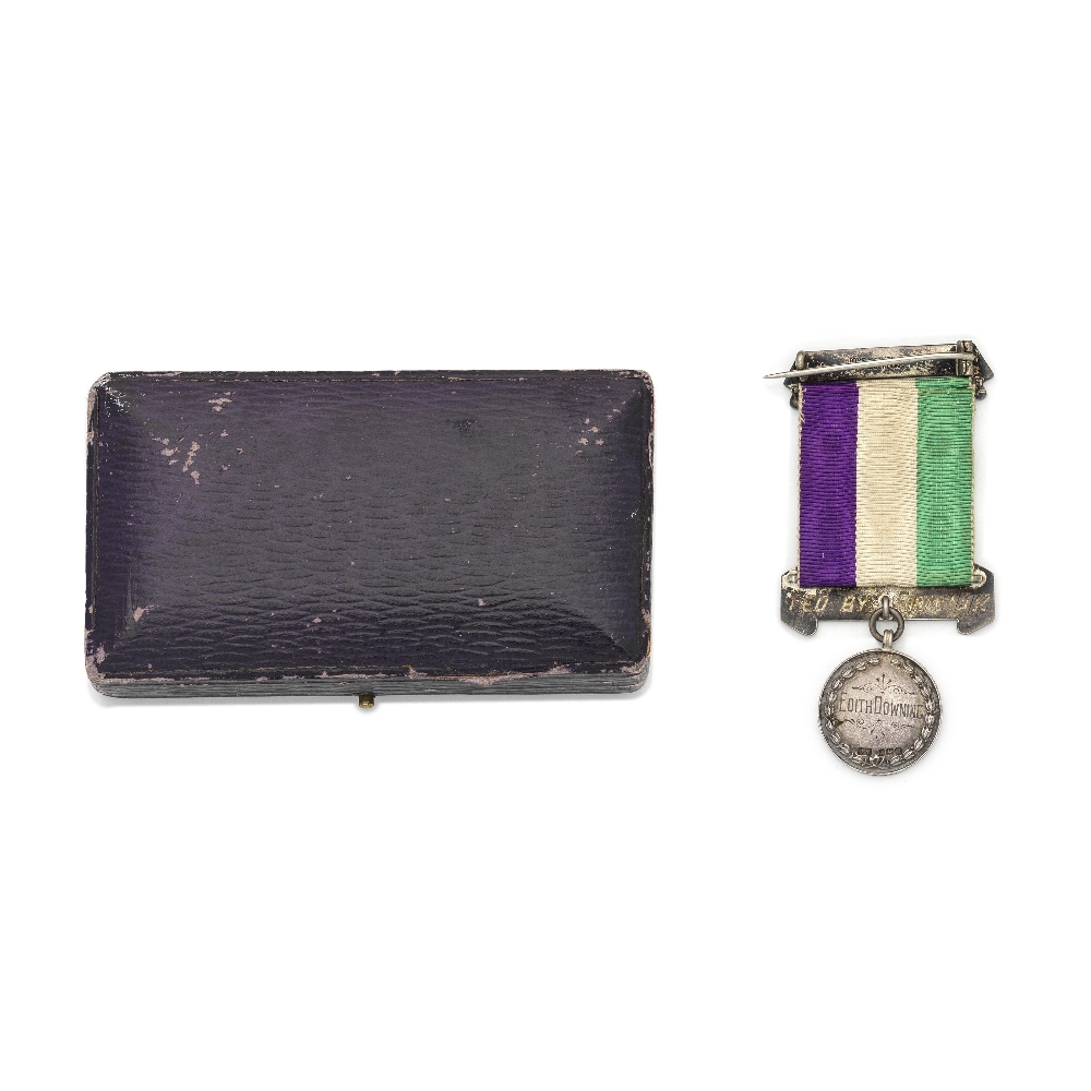 DOWNING (EDITH) Hunger-strike medal awarded by the WSPU to Edith Downing, [1912] - Image 4 of 5