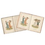 GREENAWAY (KATE) Almanack for 1883-[1895] and 1897, a complete set with some variants, together 1...