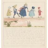 GREENAWAY (KATE) 'This was their favourite amusement', autograph manuscript illustrated with orig...