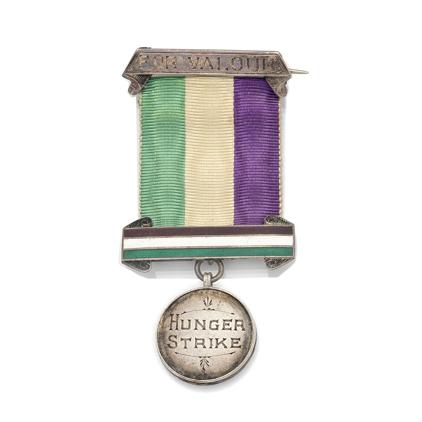 DOWNING (EDITH) Hunger-strike medal awarded by the WSPU to Edith Downing, [1912]