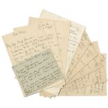 NIGHTINGALE (FLORENCE) Series of fifteen letters, to Jessie Lennox ('My dear Miss Lennox'), one o...