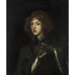 Follower of Sir Peter Lely (British, 1618-1680) Portrait of a young man in armour