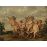 After Pieter van Avont Young Bacchus riding a leopard