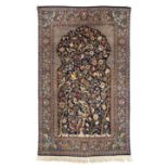 An Isfahan prayer rug Central Persia 172cm x 101cm