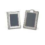 Two modern silver photograph frames two different maker's, Sheffield 1989 (2)