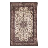 A Tabriz silk carpet North West Persia 325 x 207