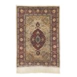 A signed Hereke carpet West Anatolia 156cm x 91cm