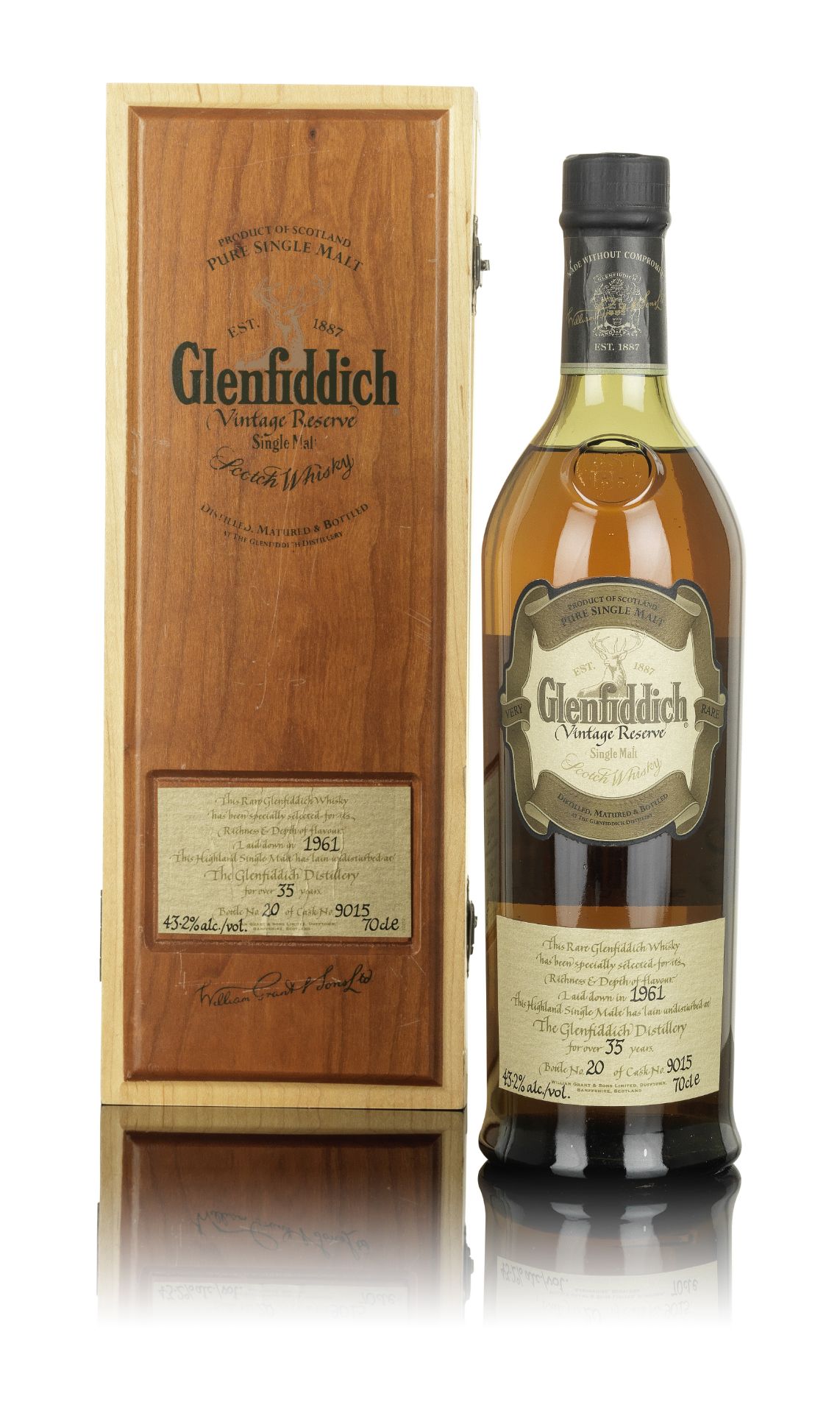 Glenfiddich Vintage Reserve-35 year old-1961