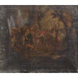 Follower of Sir Peter Paul Rubens (Siegen 1577-1640 Antwerp) The Meeting Between Abraham and Melc...